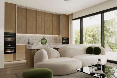 GLYFADA Aixoni, Newly-Built Luxurious Apartment 77 sq.m., 1st