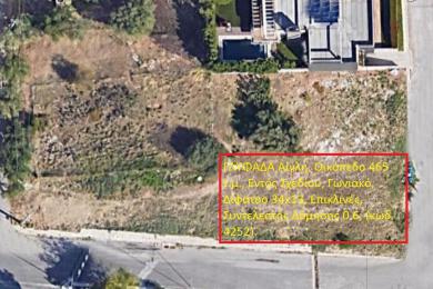 GLYFADA Aigli, Land Plot 465 sq.m., Within Urban Plan